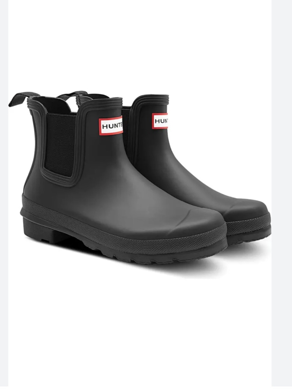 Original Waterproof Chelsea Rain Boot in Black